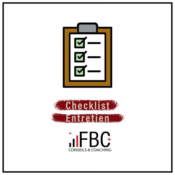 checklist entretien ne rien oublier motivation
